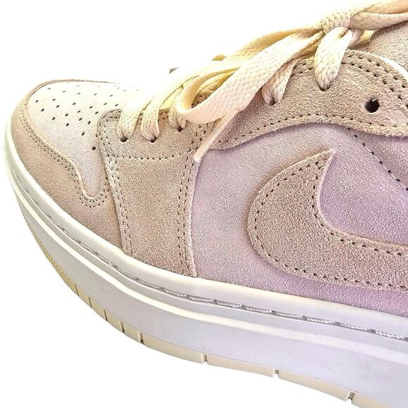 Nike Women's Air Jordan 1 Elevate Low Sail/Coconut Milk White NWT Sneaker - Picture 5 of 9